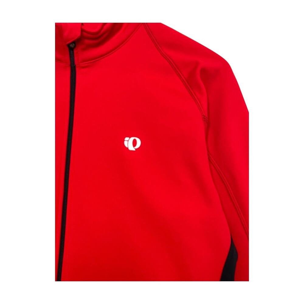 Pearl Izumi Jacket Mens Large Red Zip Up Bike Wear Cycling Performance Outdoor - Picture 2 of 11